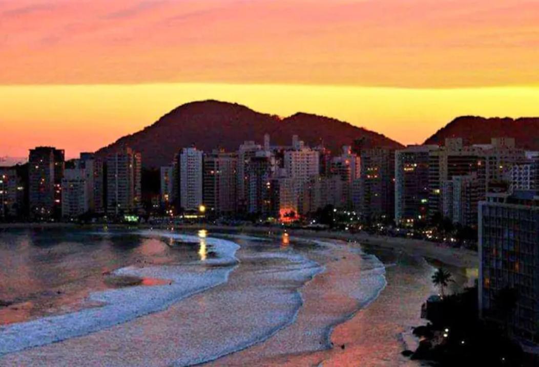 Apartamento Guaruja, Praia Asturias Aconchegante Apartment Bagian luar foto