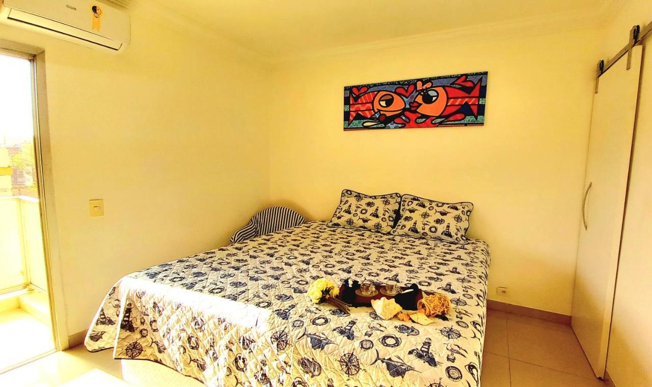 Apartamento Guaruja, Praia Asturias Aconchegante Apartment Bagian luar foto