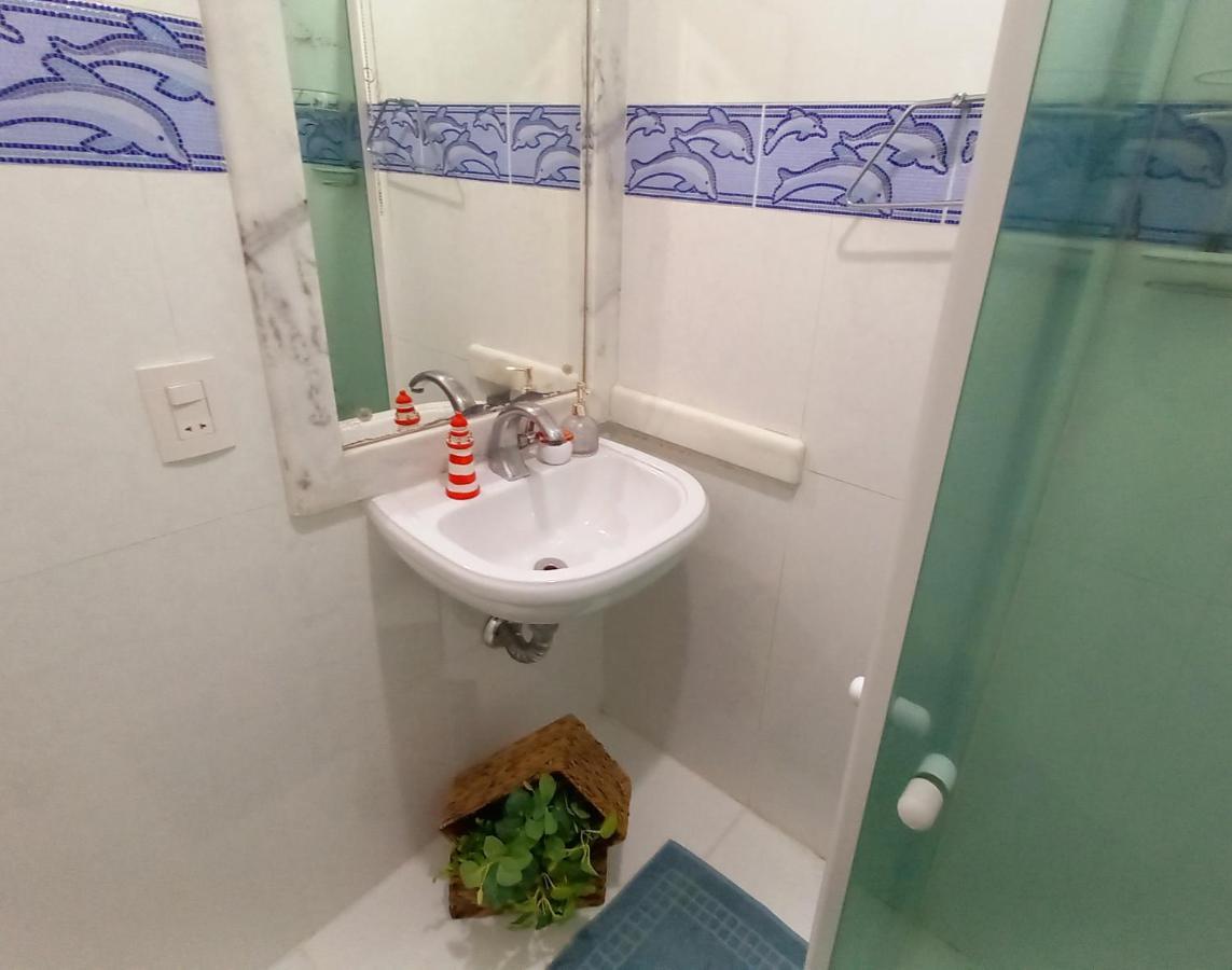 Apartamento Guaruja, Praia Asturias Aconchegante Apartment Bagian luar foto