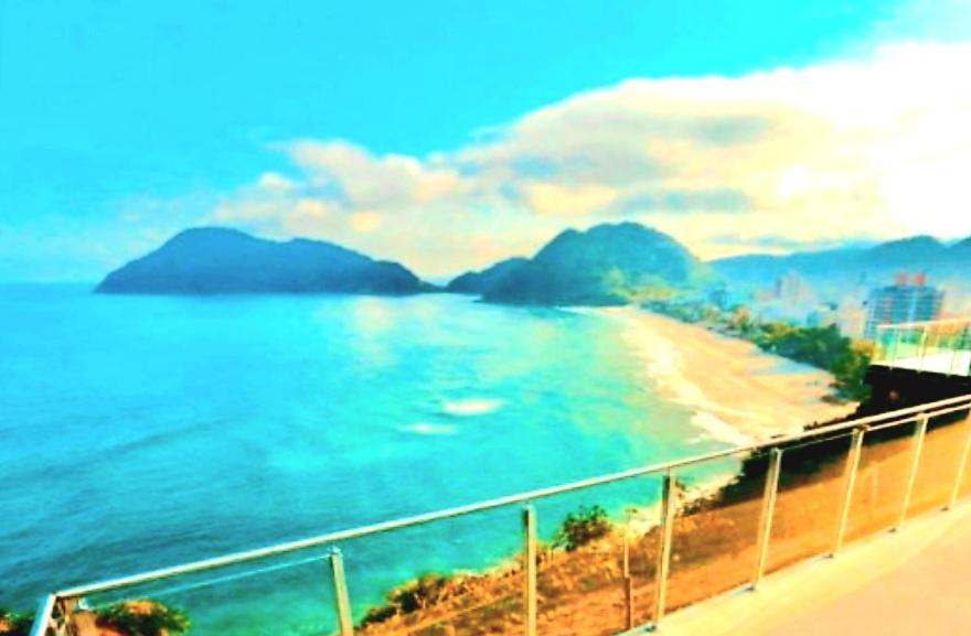 Apartamento Guaruja, Praia Asturias Aconchegante Apartment Bagian luar foto