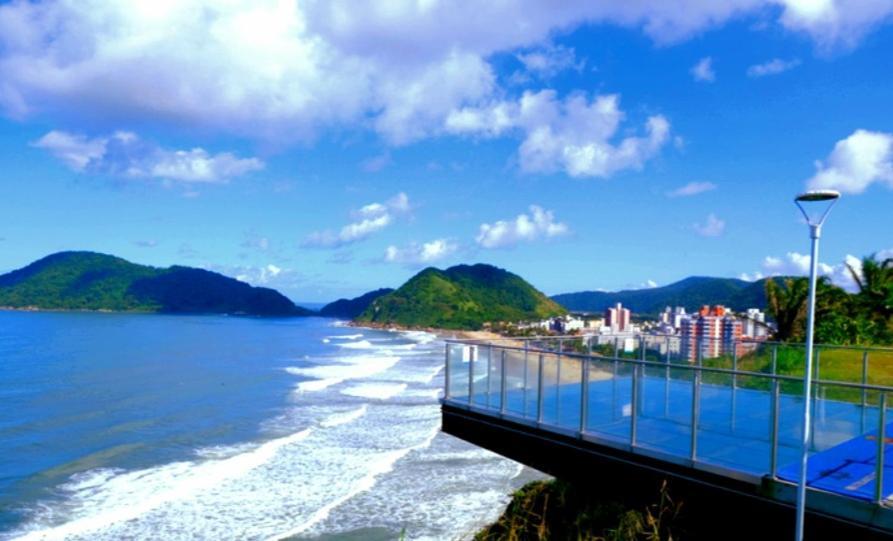 Apartamento Guaruja, Praia Asturias Aconchegante Apartment Bagian luar foto