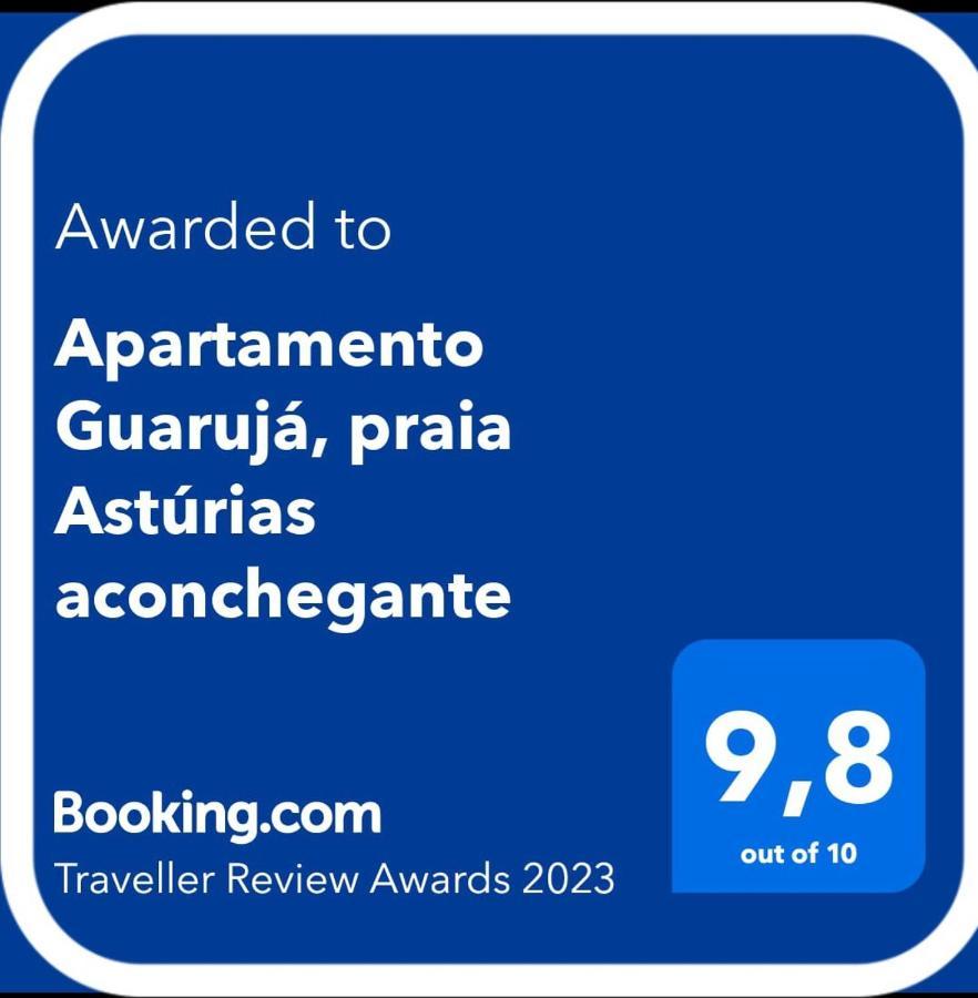Apartamento Guaruja, Praia Asturias Aconchegante Apartment Bagian luar foto